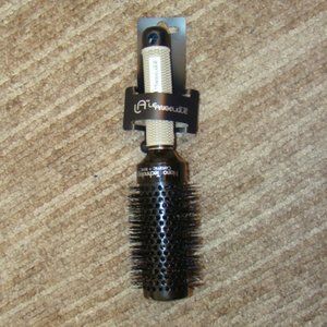 Le Angelique 2.5" Black & Gray Round Brush